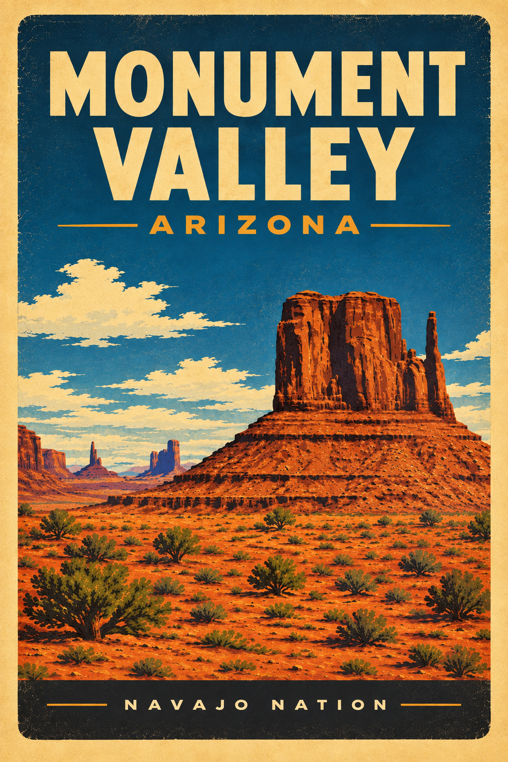 Retro Arizona Metal Signs