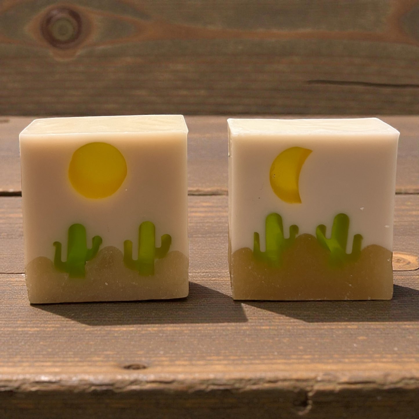 Desert scene soaps