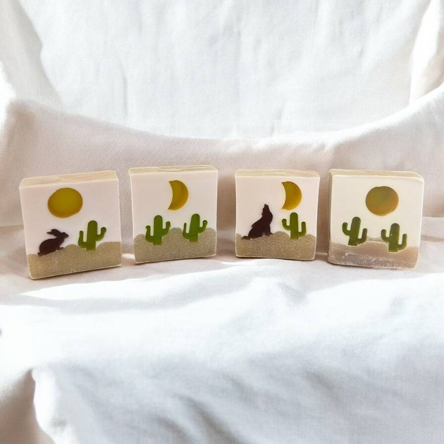 Desert scene soaps