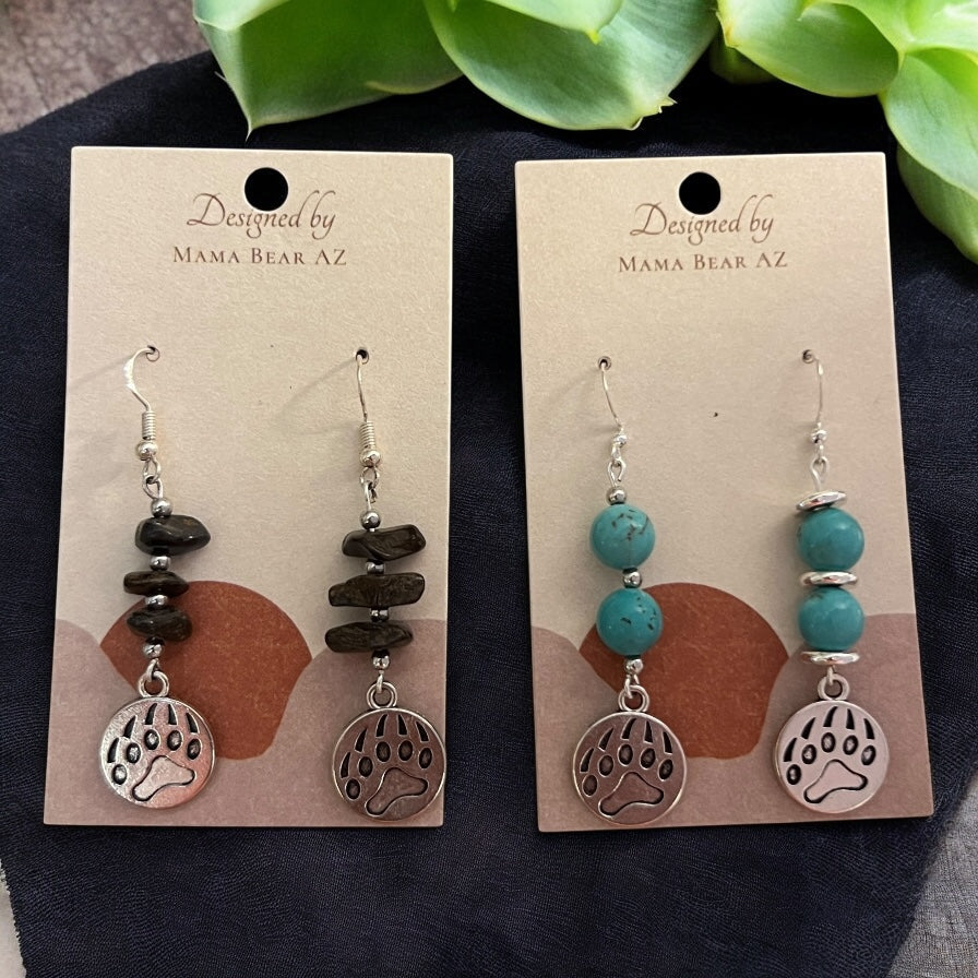 Desert-Inspired Artisan Earrings by