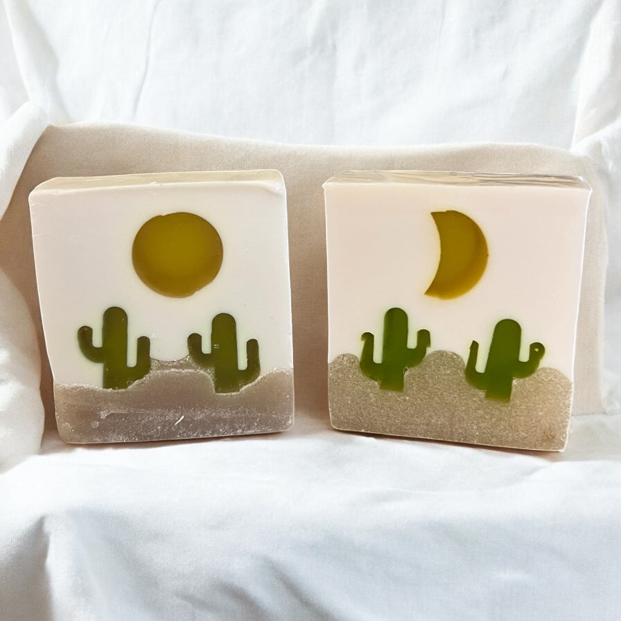 Desert scene soaps