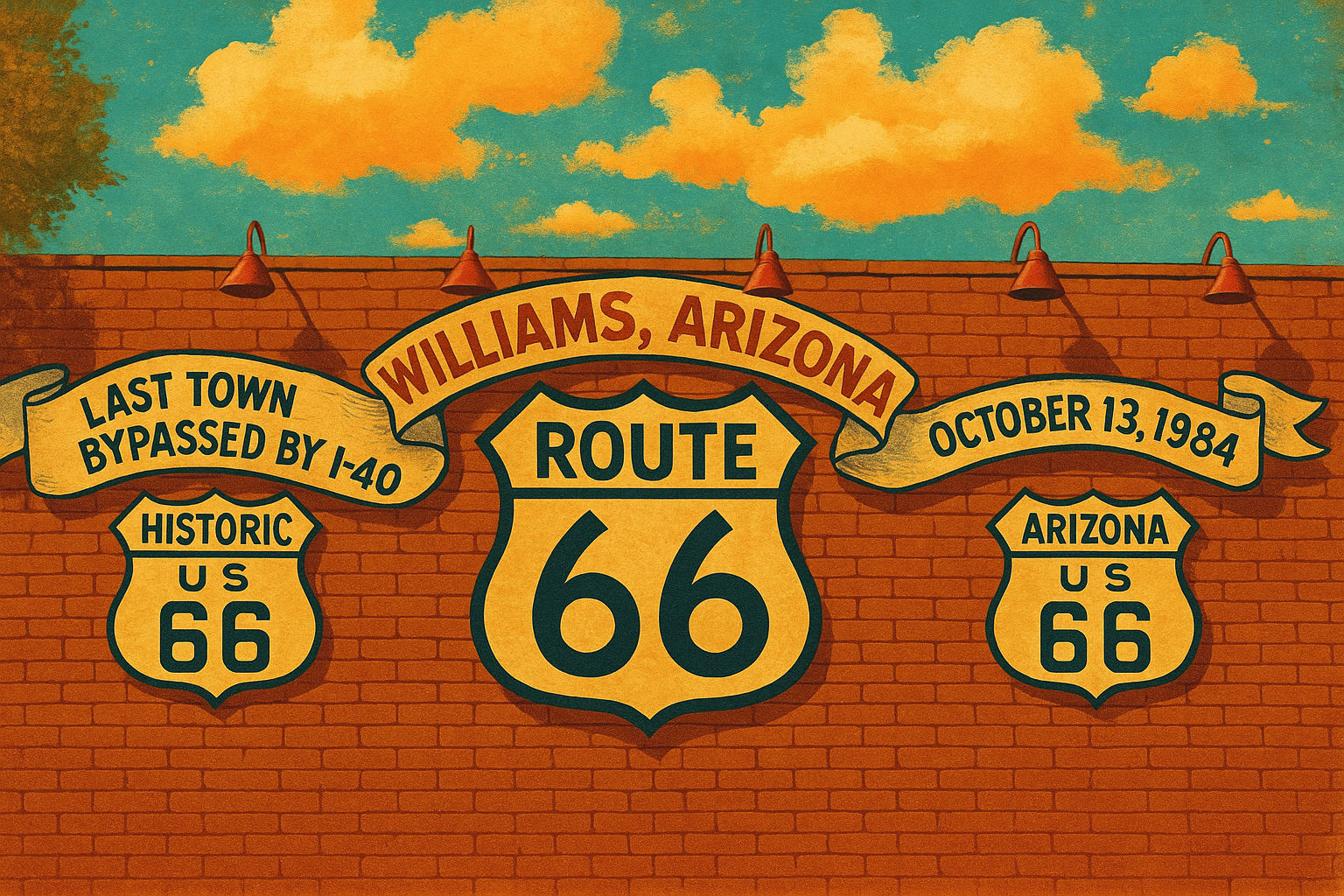 Retro Arizona Metal Signs