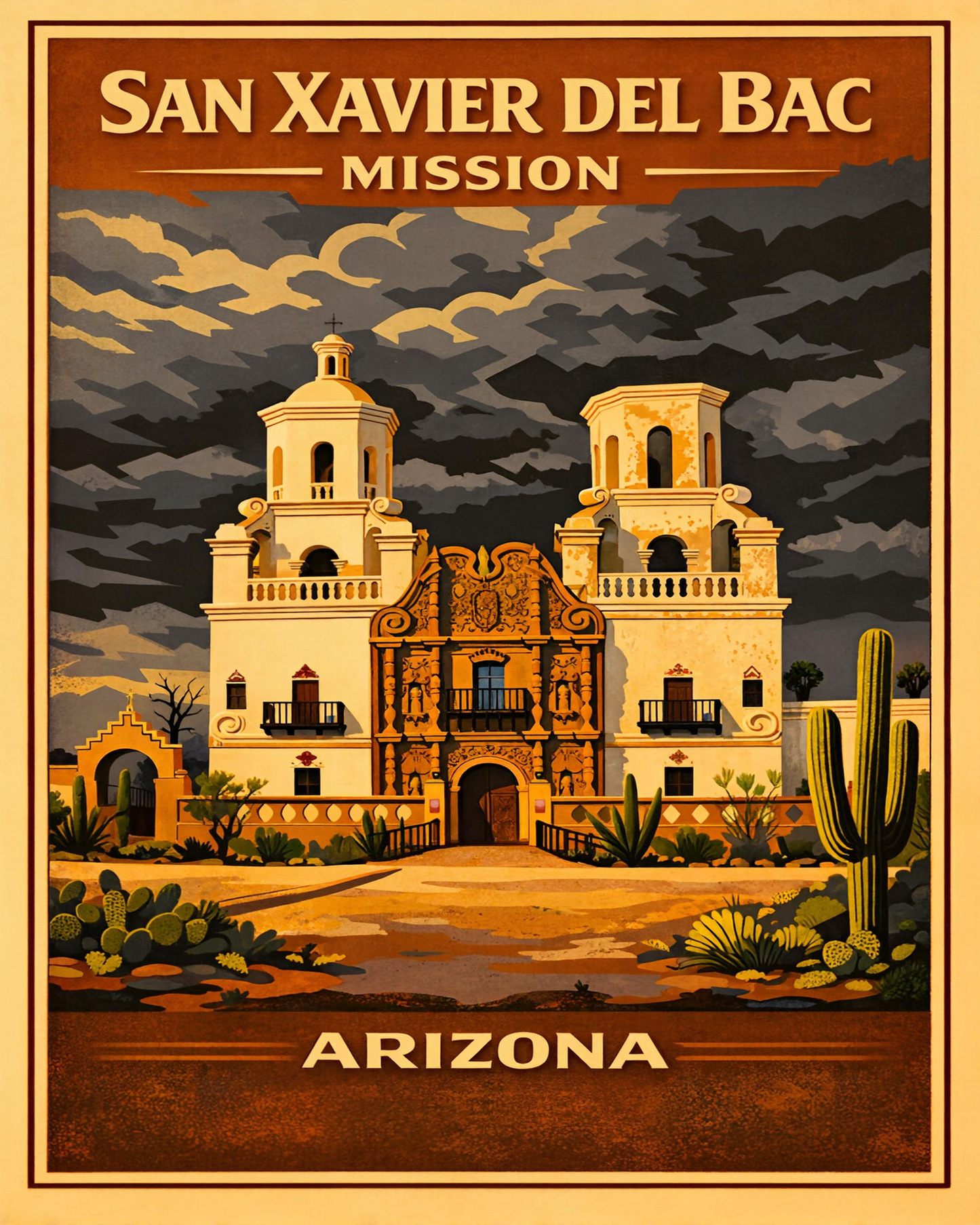 Retro Tucson Tin Signs