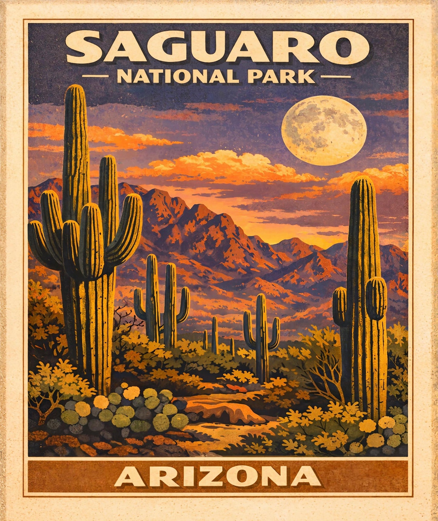 Retro Tucson Tin Signs