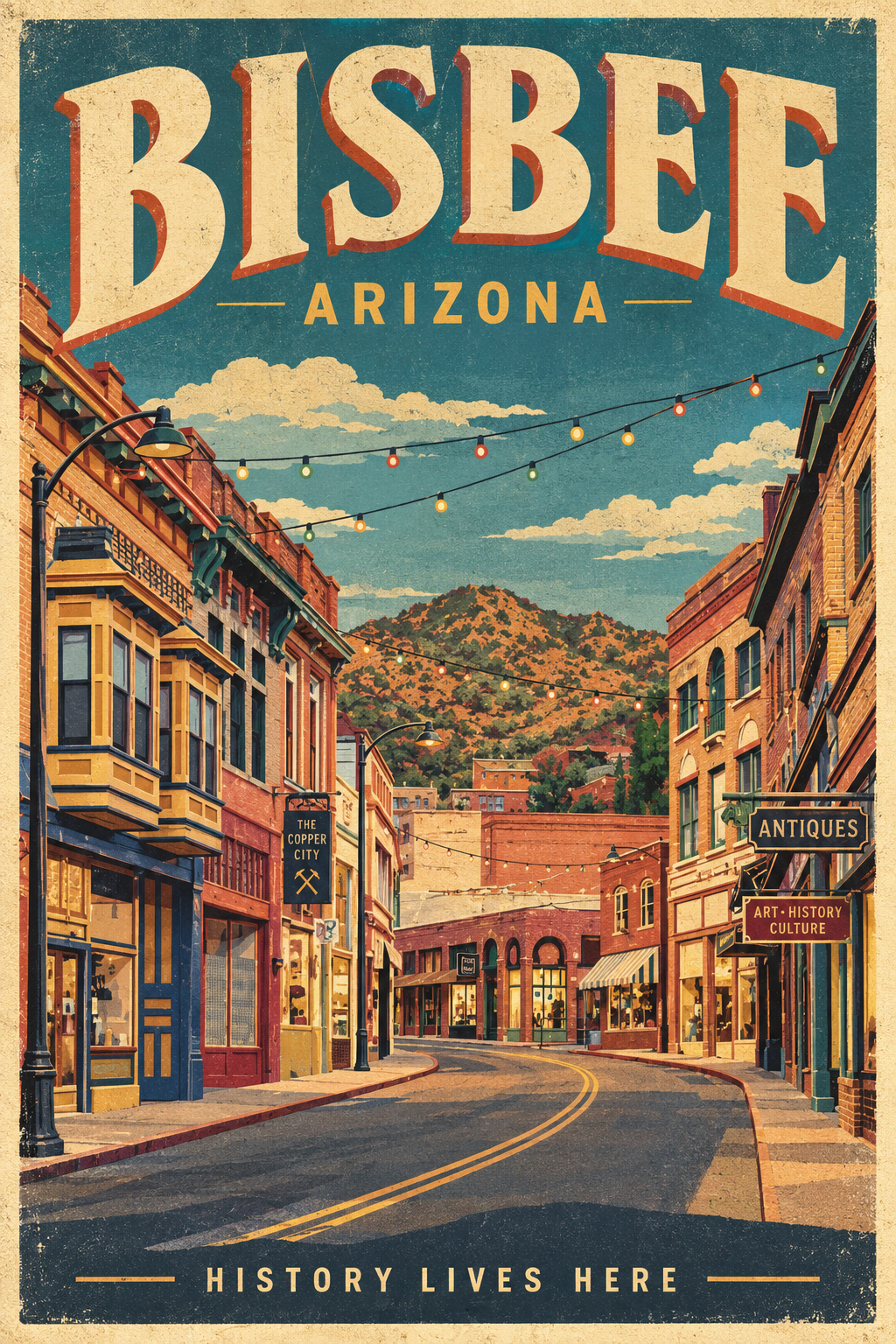 Retro Arizona Metal Signs