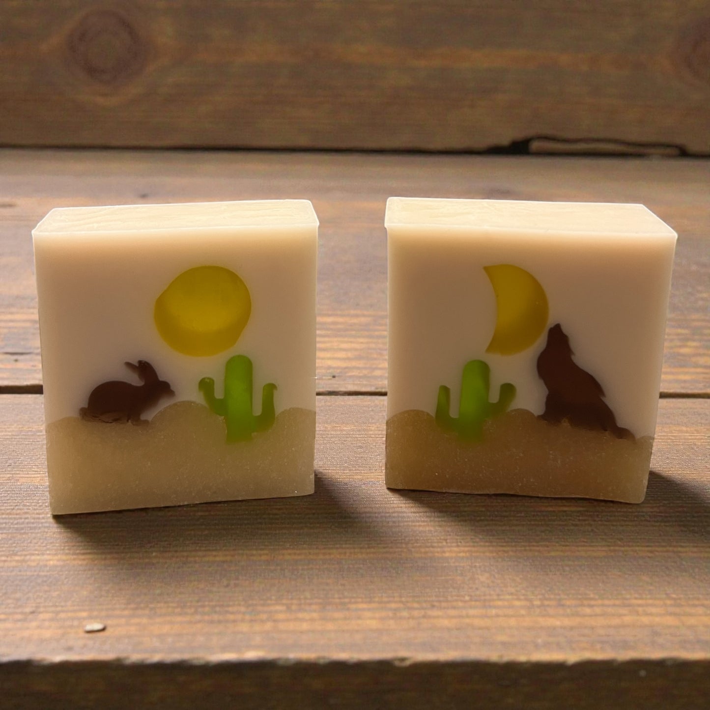 Desert scene soaps