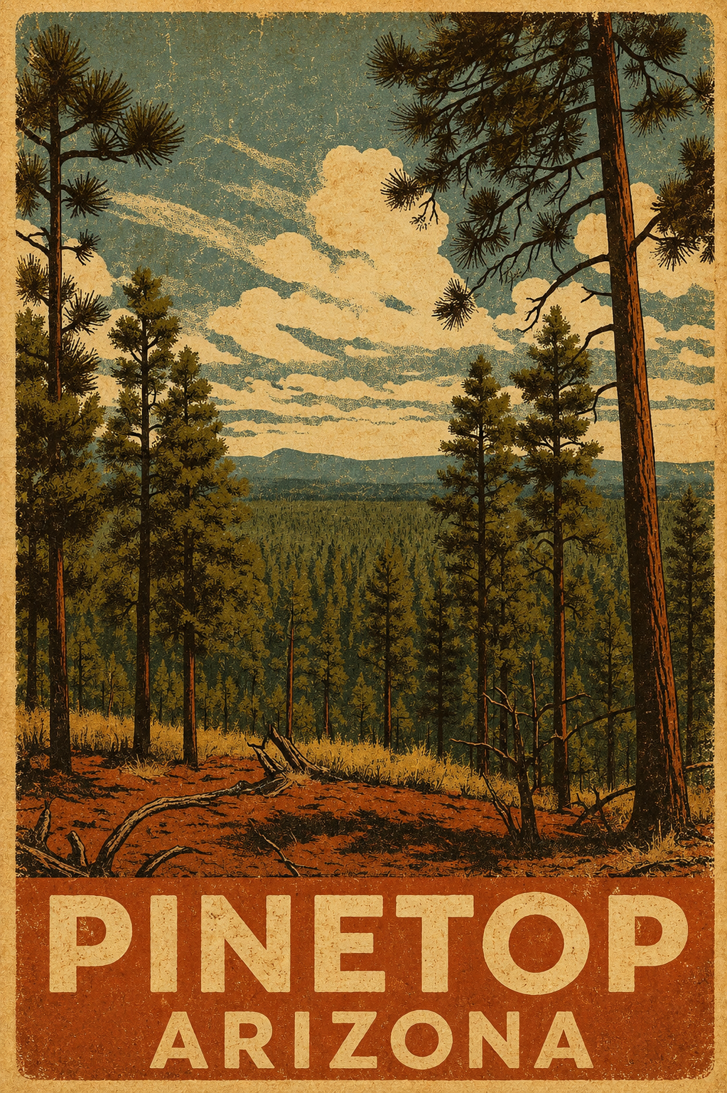 Retro Arizona Metal Signs