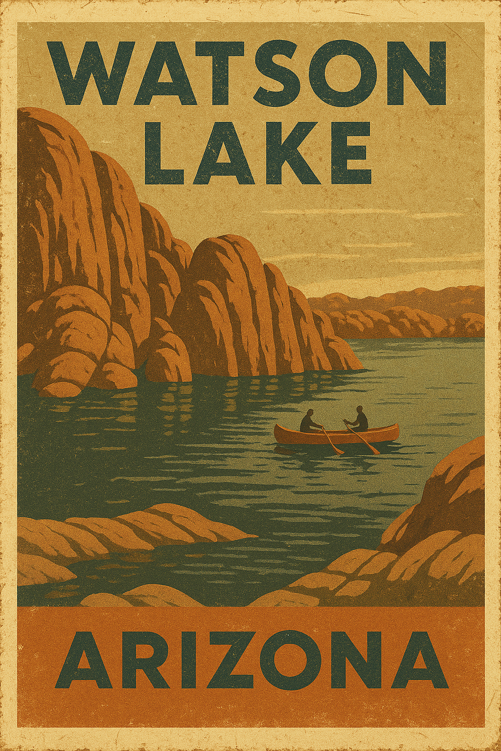 Retro Arizona Metal Signs