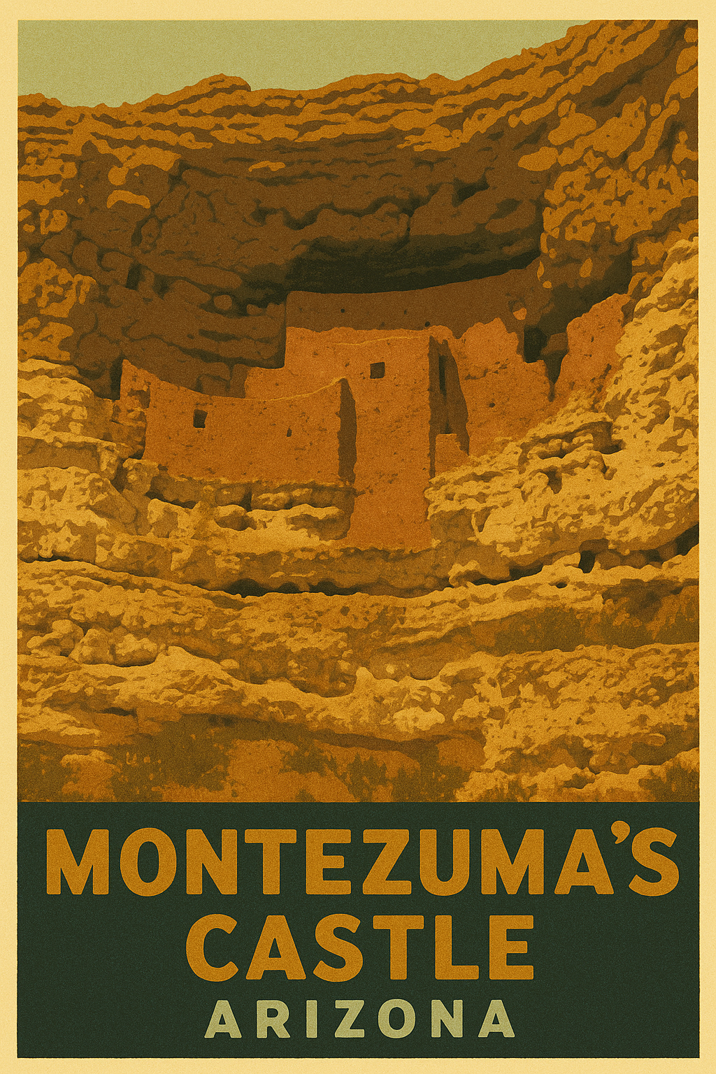 Retro Arizona Metal Signs