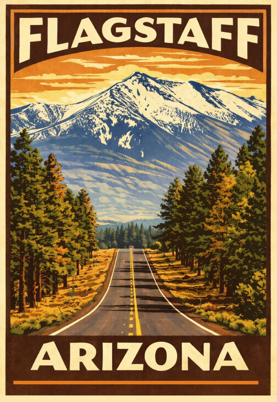 Retro Arizona Metal Signs