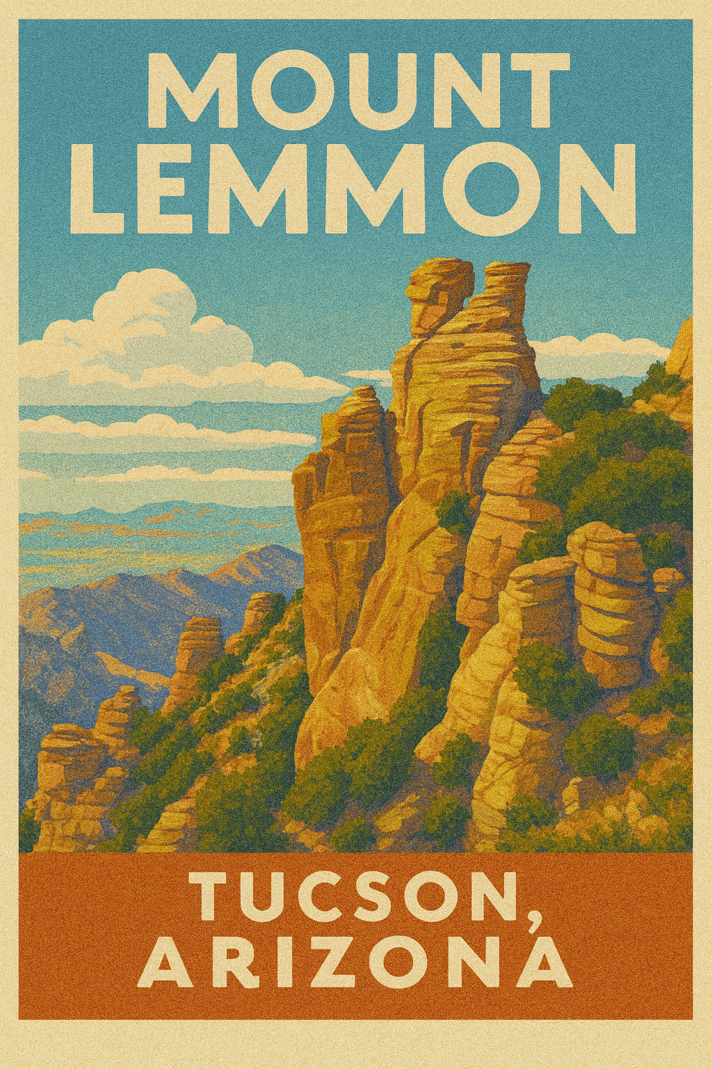 Retro Tucson Tin Signs