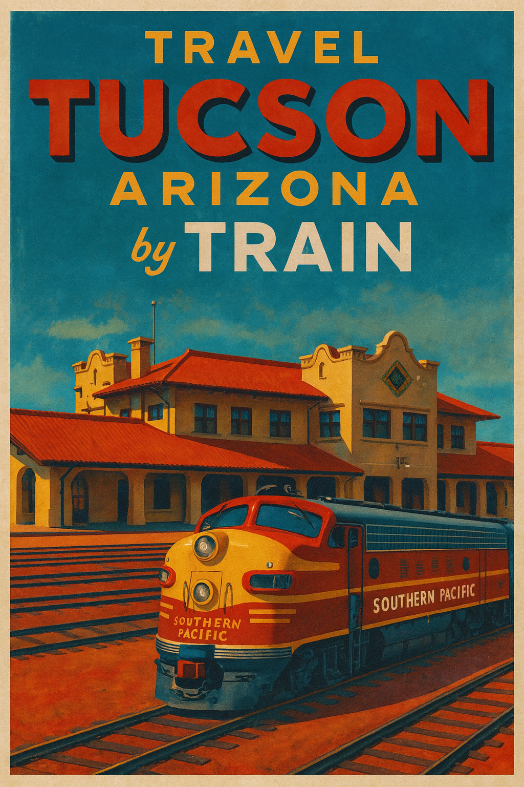 Retro Tucson Tin Signs