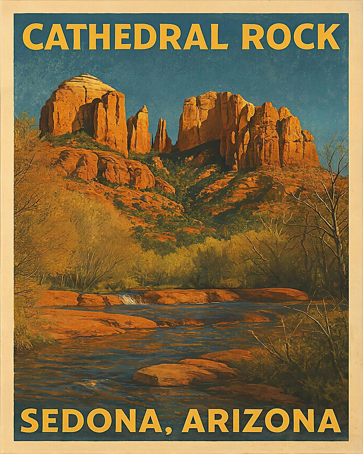 Retro Arizona Metal Signs