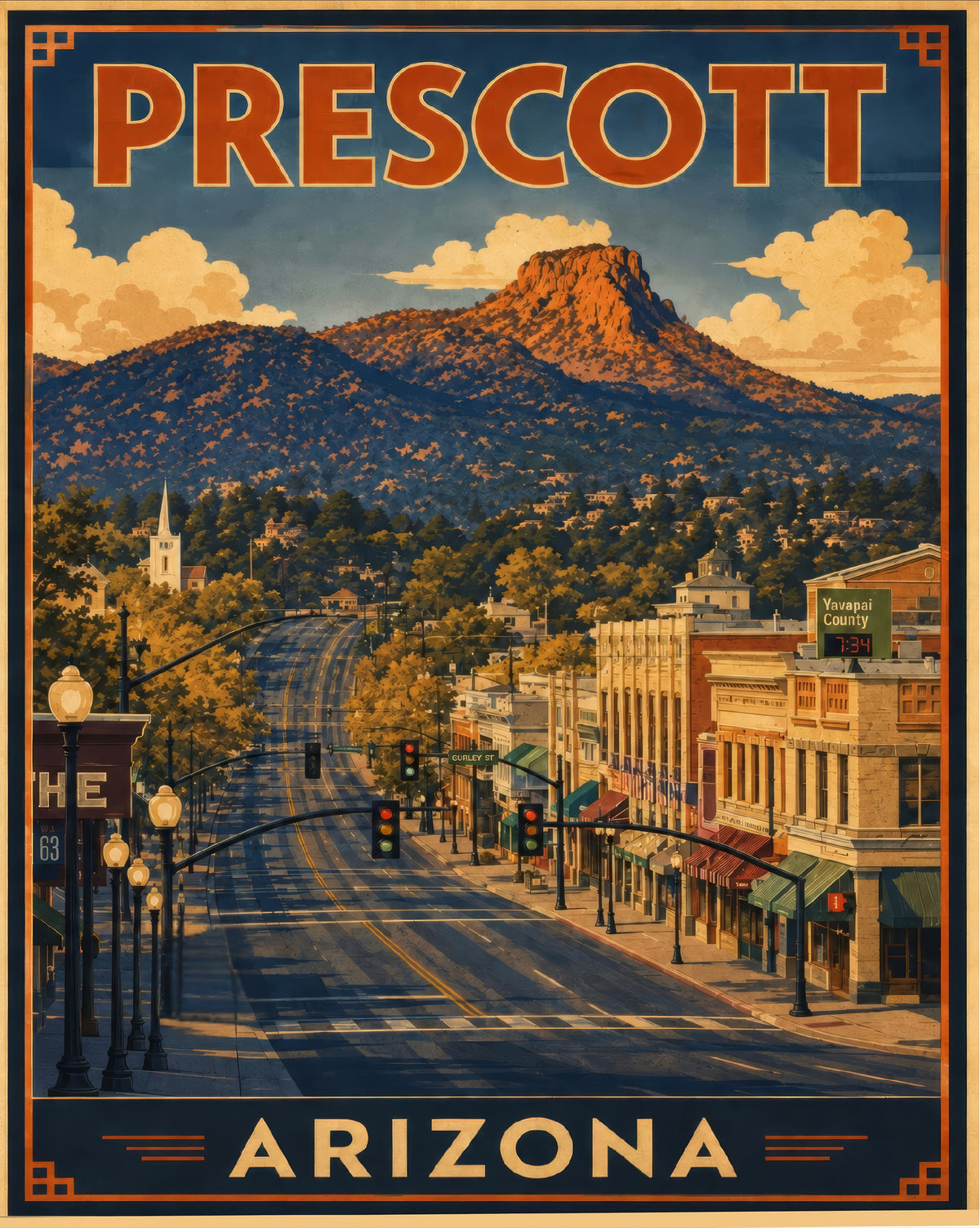 Retro Arizona Metal Signs