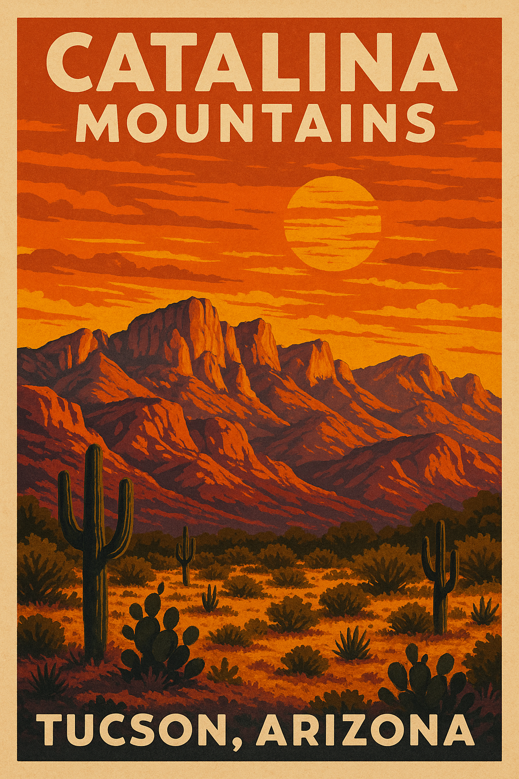 Retro Tucson Tin Signs