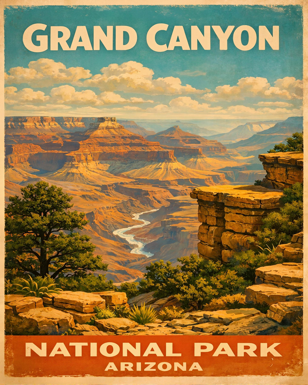 Retro Arizona Metal Signs