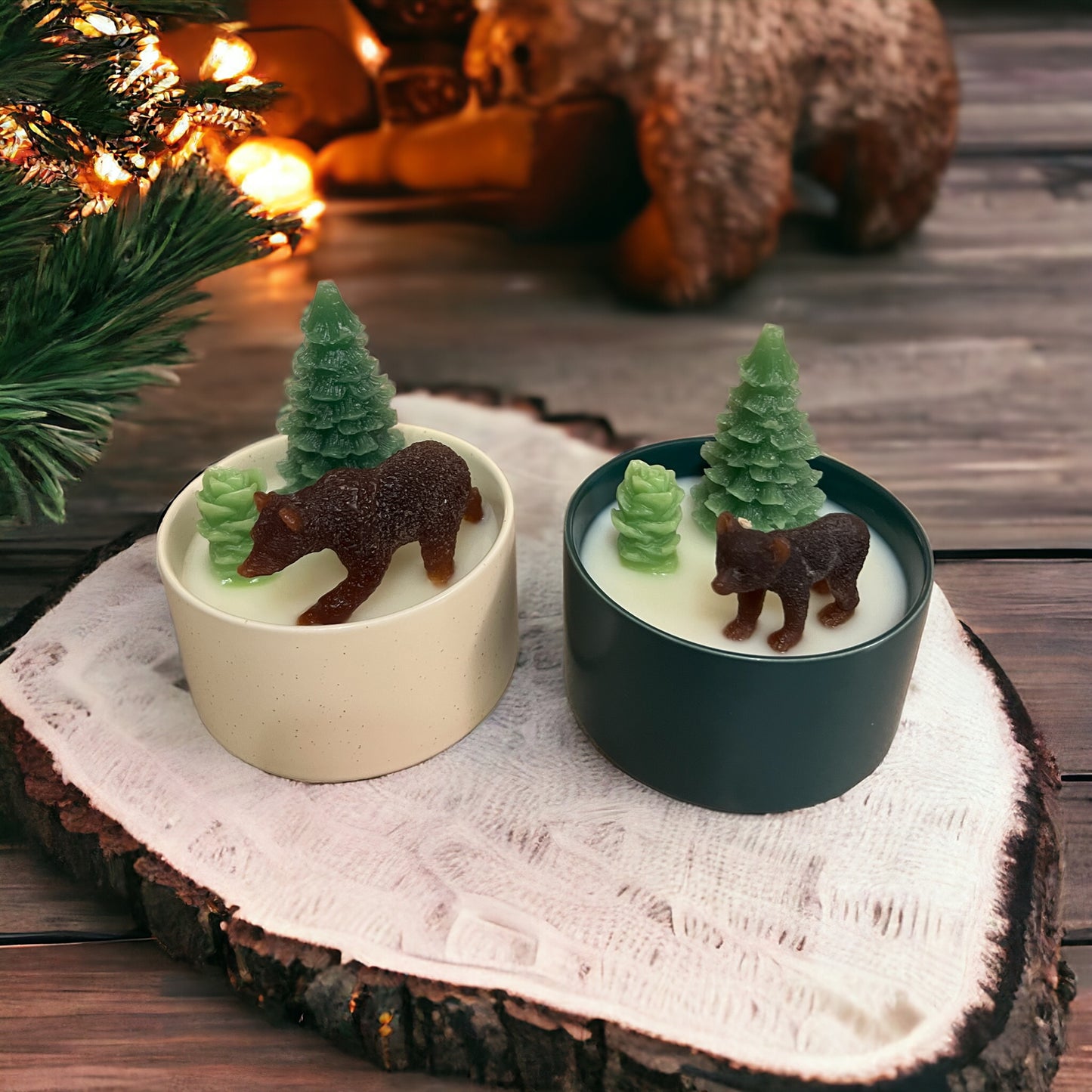 Mama Bear Candles