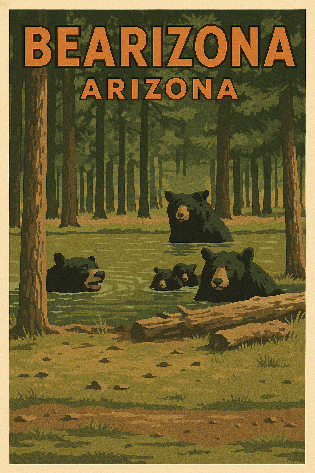 Retro Arizona Metal Signs