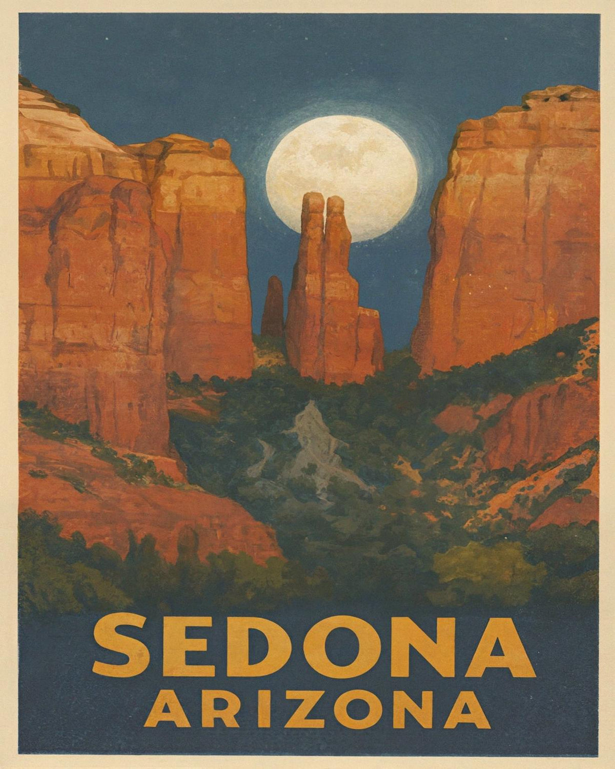 Retro Arizona Metal Signs