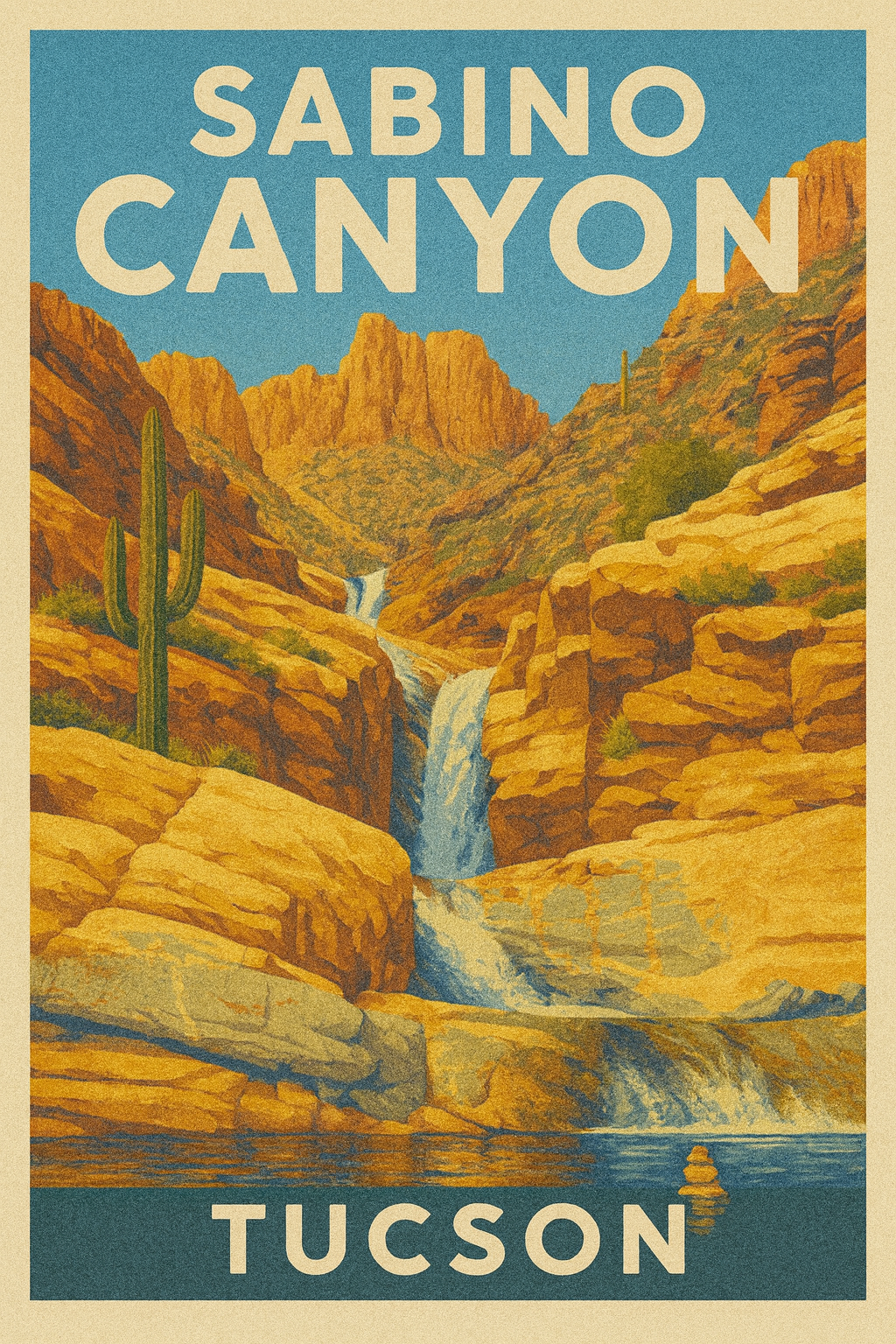Retro Tucson Tin Signs