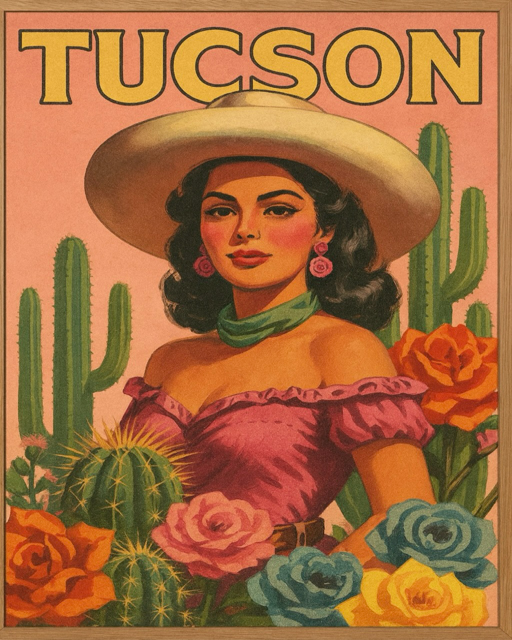 Retro Tucson Tin Signs